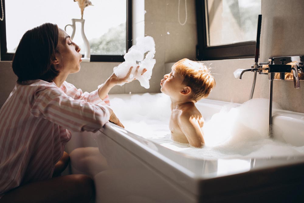 bain enfant